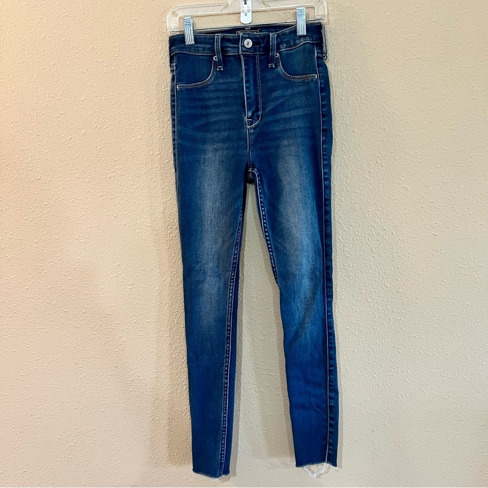 Abercrombie & Fitch Women's Blue Jeans
